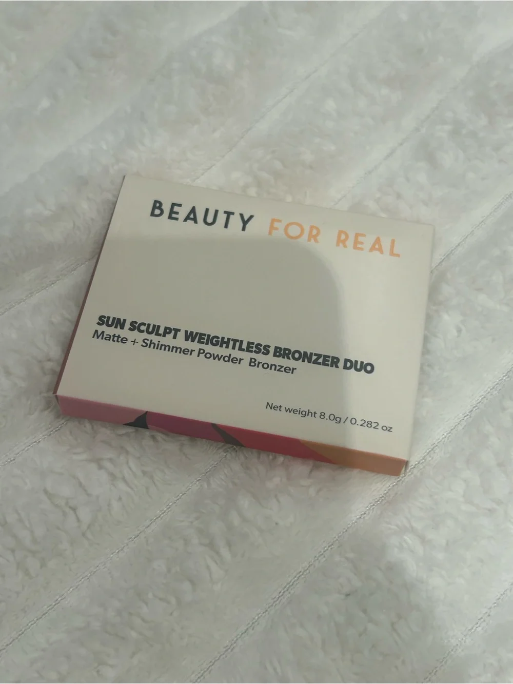 Beauty For Real Sun Sculpt Bronzer Duo Good Day Sunshine NIB